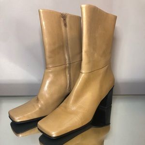 Etienne Aigner Leather Boots